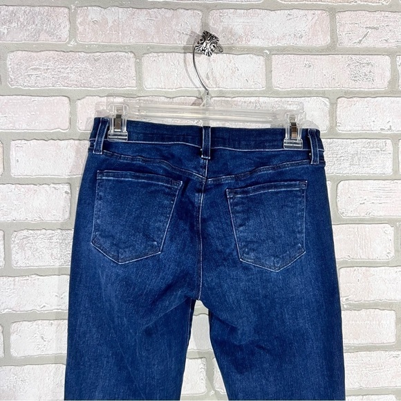 J Brand Crop Skinny Jeans in Radiowave Destruction Wash Size 27 - Picture 7 of 11